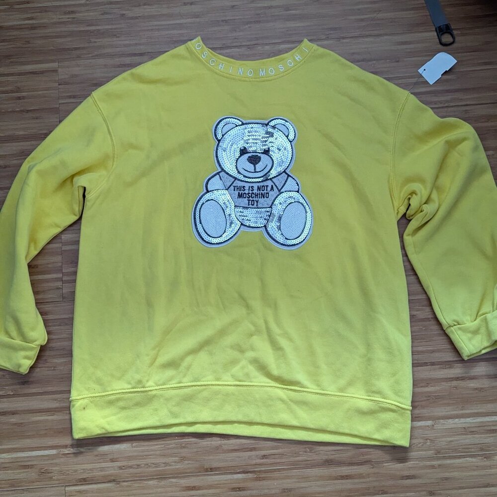 Moschino Style Sweater